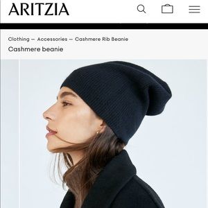 NWT Cashmere Auxiliary Beanie from Aritzia